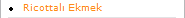 Ricottalı Ekmek