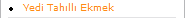Yedi Tahıllı Ekmek